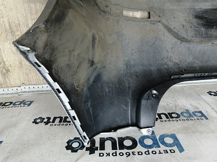 AA045618; Бампер задний; без паркт. (86611-4Y200) для Kia Rio III HB (2011- 2015)/БУ; Оригинал; Р1, Мелкий дефект; 