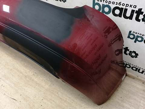 Фотография детали AA042866; Бампер задний; без паркт. (6RU807421) для Volkswagen Polo V Sedan (2010-2014)/БУ; Оригинал; Р2, Удовлетворительное; . Фото номер 2