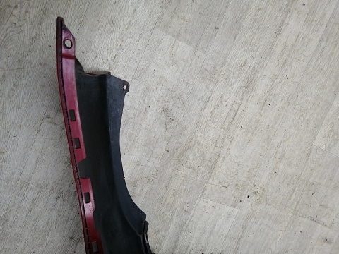 Фотография детали AA046244; Бампер задний; без паркт. (86611-1M000) для Kia Cerato II (2009-2013)/БУ; Оригинал; Р1, Мелкий дефект; . Фото номер 10