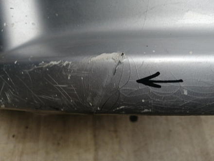 BA000180; Бампер передний; без паркт.; под омыват. (52119-05190) для Toyota Avensis/БУ; Оригинал; Р1, Мелкий дефект; 