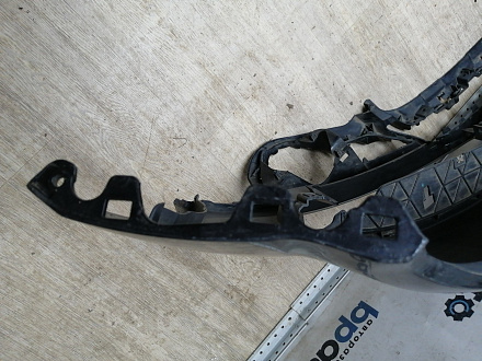 AA045532; Бампер передний; под паркт.; под омыват. (4L0 807 437 H) для Audi Q7 I рест. (2010-2015)/БУ; Оригинал; Р2, Удовлетворительное; 