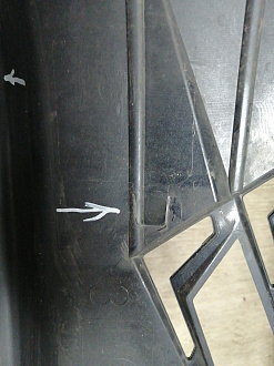 AA045333; Бампер передний; без паркт.; без омыват. (602002457АА) для EXEED LX I рест. 2 (2023-н.в.)/БУ; Оригинал; Р1, Мелкий дефект; 