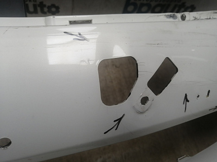 BA000206; Бампер передний; под паркт.; под омыват. (62022-1ME0H) для Infiniti/БУ; Оригинал; Р1, Мелкий дефект; 