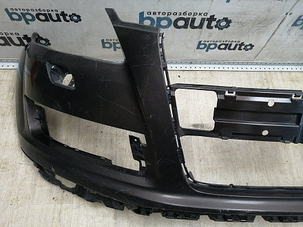 AA045517; Бампер передний; под паркт.; под омыват. (4L0 807 437 H) для Audi Q7 I рест. (2010-2015)/БУ; Оригинал; Р1, Мелкий дефект; 