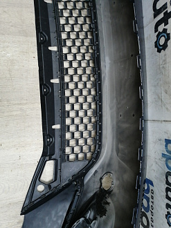 AA045912; Бампер передний, Track-Field; без паркт.; под омыват. (5N0807221T) для Volkswagen Tiguan I рест. (2011- 2016)/БУ; Оригинал; Р1, Мелкий дефект; 