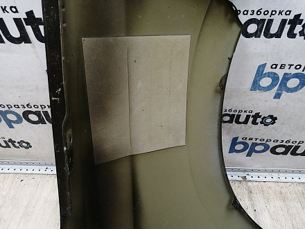 BA000303; Крыло переднее левое, без повторителя, под расширитель (5220K685) для Mitsubishi Outlander/БУ; Оригинал; Р1, Мелкий дефект; 