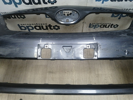 AA045990; Бампер передний; без паркт.; без омыват. (52119-12C70) для Toyota Corolla 150 рест. (2010-2013)/БУ; Оригинал; Р2, Удовлетворительное; 