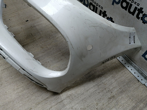 Фотография детали AA046107; Бампер передний, AMG; под паркт.; без омыват. (A2058850925) для Mercedes-Benz C-klasse IV (W205) (2014-2018)/БУ; Оригинал; Р1, Мелкий дефект; . Фото номер 2