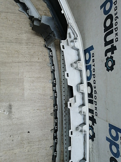 AA045817; Бампер передний; под паркт.; под омыват. (3C8807221F) для Volkswagen Passat CC рест. (2012-2017)/БУ; Оригинал; Р1, Мелкий дефект; 