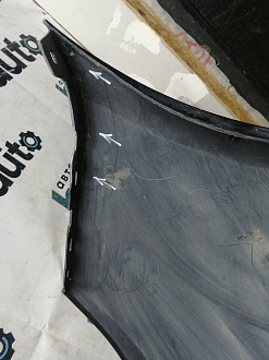 BA000152; Бампер передний; без паркт.; без омыват. (86511-3S500) для Hyundai Sonata VI (YF) (2010-2014)/БУ; Оригинал; Р2, Удовлетворительное; 