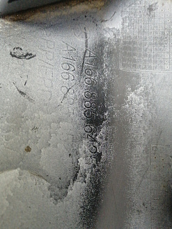 AA046138; Бампер передний, AMG; под паркт.; под омыват. (A1668856425) для Mercedes-Benz GL-klasse II (X166) (2012-2016)/БУ; Оригинал; Р2, Удовлетворительное; 