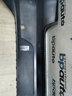 AA046058; Бампер задний, без молдинга; без паркт. (3AE807417) для Volkswagen Passat B7 Sedan (2011- 2014)/БУ; Оригинал; Р1, Мелкий дефект; 