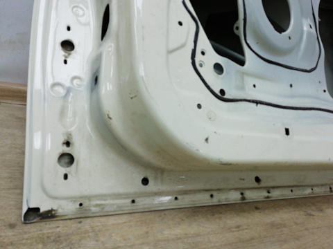 Фотография детали AA007951; Дверь передняя правая (41007327446) для Mini Hatch 5D F55/БУ; Оригинал; Р0, Хорошее; 850, Белый. Фото номер 11
