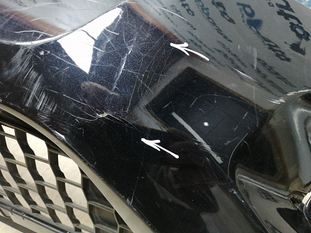 AA045685; Бампер передний, Track-Field; без паркт.; под омыват. (5N0807221T) для Volkswagen Tiguan I рест. (2011- 2016)/БУ; Оригинал; Р1, Мелкий дефект; 