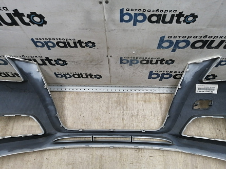 BA000156; Бампер передний; без паркт.; под омыват. (8P0 807 437 H) для Audi A3 8P/БУ; Оригинал; Р1, Мелкий дефект; 