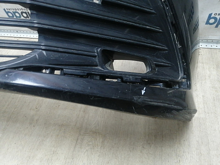 BA000243; Бампер передний; под паркт.; под омыват. (52119-06J20) для Toyota Camry 70 рест. (2021-2024)/БУ; Оригинал; Р1, Мелкий дефект; 