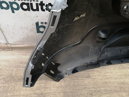 AA033760; Бампер задний; без паркт. (8200735456) для Renault Sandero Stepway I (2009-2014)/БУ; Оригинал; Р1, Мелкий дефект; 