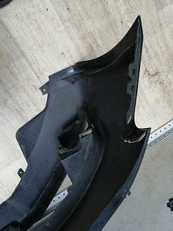 BA000168; Бампер передний; без паркт.; без омыват. (8K0 807 437) для Audi A4 B8/БУ; Оригинал; Р1, Мелкий дефект; 