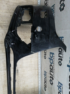 AA045591; Бампер передний; без паркт.; под омыват. (8K0 807 437 AC) для Audi A4 B8/БУ; Оригинал; Р2, Удовлетворительное; 