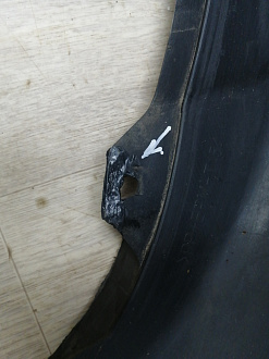 AA045727; Бампер передний; под паркт.; под омыват. (62022-1BA0H) для Infiniti/БУ; Оригинал; Р1, Мелкий дефект; 