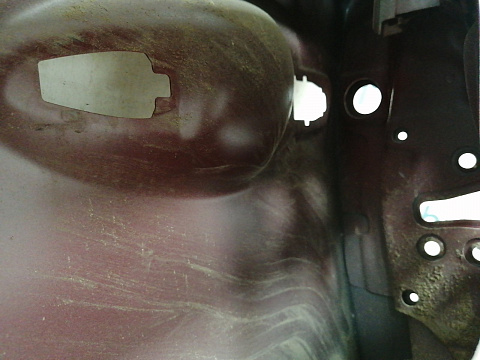 Фотография детали AA018330; Дверь передняя правая (67001-76030) для Lexus CT200H/БУ; Оригинал; Р0, Хорошее; (3R1) Красный перламутр. Фото номер 15