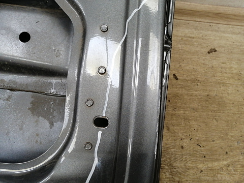 Фотография детали AA033938; Крышка багажника (95551201110GRV) для Porsche Cayenne 955 957/БУ; Оригинал; Р3, Под восстановление; . Фото номер 18