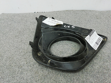 AA003125; Накладка ПТФ левая (KD53-50C21) для Mazda CX-5 I (2011-2015)/БУ; Оригинал; Р0, Хорошее; 