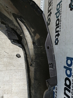 BA000139; Бампер задний; без паркт. (86611-4L500) для Hyundai Solaris I рест. Sedan (2014- 2016)/БУ; Оригинал; Р1, Мелкий дефект; 