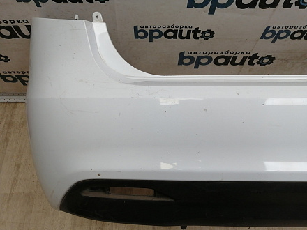 AA046111; Бампер задний; без паркт. (86611-4Y000) для Kia Rio III Sedan (2011- 2015)/БУ; Оригинал; Р1, Мелкий дефект; 