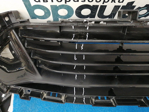 Фотография детали AA038844; Решетка переднего бампера (6600124278) для Geely Coolray I (2020 -2023)/БУ; Оригинал; Р2, Удовлетворительное; . Фото номер 6