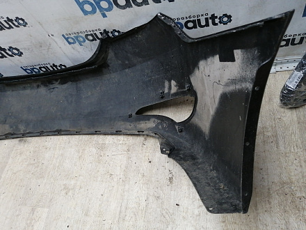 BA000139; Бампер задний; без паркт. (86611-4L500) для Hyundai Solaris I рест. Sedan (2014- 2016)/БУ; Оригинал; Р1, Мелкий дефект; 