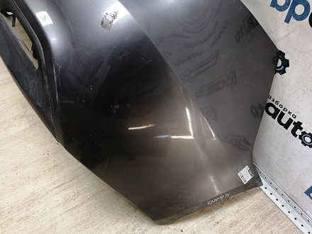 AA046110; Бампер задний; без паркт. (86611-4Y000) для Kia Rio III Sedan (2011- 2015)/БУ; Оригинал; Р1, Мелкий дефект; 