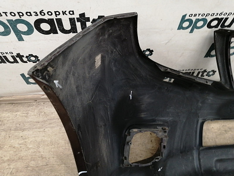 Фотография детали AA037481; Бампер передний; без паркт.; под омыват. (52119-60E01) для Toyota Land Cruiser Prado 150 (2010 — 2013)/БУ; Оригинал; Р1, Мелкий дефект; . Фото номер 23