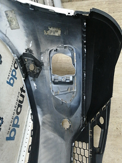 AA045684; Бампер передний, Track-Field; без паркт.; под омыват. (5N0807221T) для Volkswagen Tiguan I рест. (2011- 2016)/БУ; Оригинал; Р1, Мелкий дефект; 