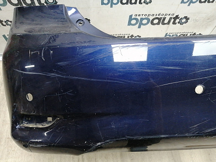 AA044427; Бампер задний; под паркт. (52159-12B30) для Toyota Corolla 150 рест. (2010-2013)/БУ; Оригинал; Р1, Мелкий дефект; 