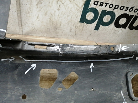 AA030291; Бампер передний; под паркт.; под омыват. (62022-1ME0H) для Infiniti/БУ; Оригинал; Р2, Удовлетворительное; 