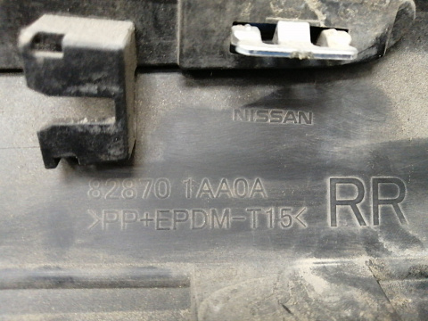 Фотография детали AA039161; Накладка задней правой двери с хромом (82870-1AA0A) для Nissan Murano Z51/БУ; Оригинал; Р1, Мелкий дефект; . Фото номер 6