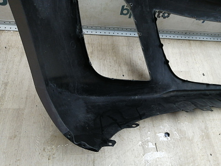 AA045767; Бампер передний; без паркт.; под омыват. (EH44-50031) для Mazda CX-7 I рест. (2009-2012)/БУ; Оригинал; Р1, Мелкий дефект; 