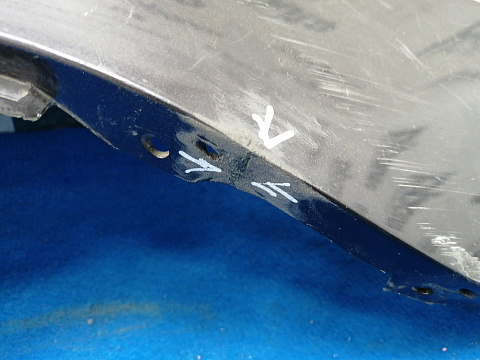 Фотография детали AA027941; Бампер задний правая часть (95489526) для Chevrolet Captiva | рест. 2 (2013-2016)/БУ; Оригинал; Р1, Мелкий дефект; . Фото номер 2
