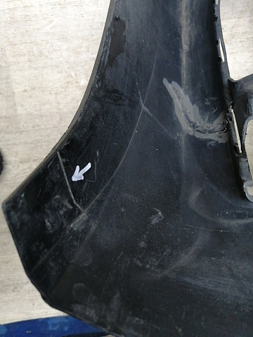 Фотография детали AA045838; Бампер передний; без паркт.; под омыват. (4K0807437) для Audi A6 C8/БУ; Оригинал; Р1, Мелкий дефект; . Фото номер 24