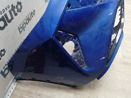 AA045919; Бампер передний; без паркт.; без омыват. (2803127XKQ11A) для Haval F7 I рест. (2022-н.в.)/БУ; Оригинал; Р1, Мелкий дефект; 