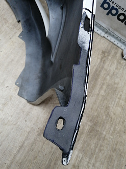 BA000150; Бампер передний; без паркт.; без омыват. (86511-3S500) для Hyundai Sonata VI (YF) (2010-2014)/БУ; Оригинал; Р1, Мелкий дефект; 