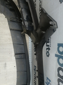 AA045760; Бампер передний, AMG; под паркт.; под омыват. (A1668856425) для Mercedes-Benz GL-klasse II (X166) (2012-2016)/БУ; Оригинал; Р2, Удовлетворительное; 