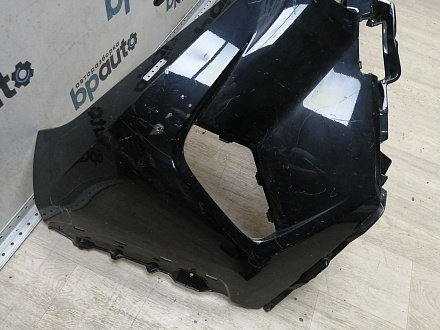 AA044884; Бампер передний; без паркт.; под омыват. (52119-0R280) для Toyota Rav4 50 (2019 -2025)/БУ; Оригинал; Р1, Мелкий дефект; 