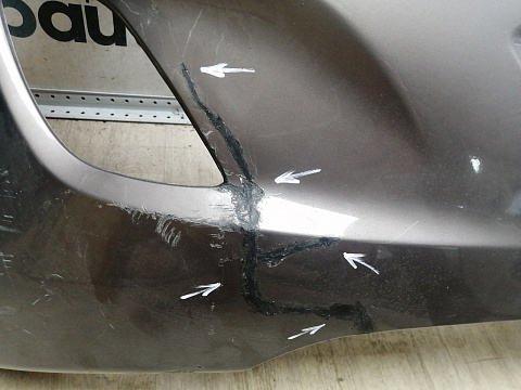 Фотография детали AA046264; Бампер задний; под паркт. (86611-A6000) для Hyundai I 30/БУ; Оригинал; Р2, Удовлетворительное; . Фото номер 6