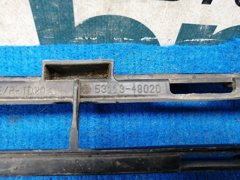 Фотография детали AA026866; Решетка переднего бампера верхняя (53113-48020) для Lexus RX III (450h) (2009 — 2012)/БУ; Оригинал; Р0, Хорошее; . Фото номер 6