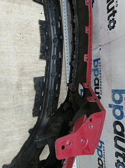 AA045351; Бампер передний; под паркт.; под омыват. (95122388) для Opel Mokka (2012 - 2015)/БУ; Оригинал; Р1, Мелкий дефект; 