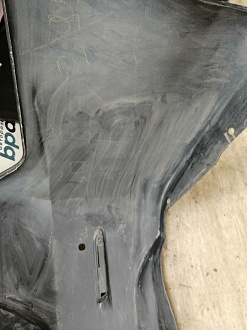 AA038070; Бампер задний; под паркт. (52159-33939) для Toyota Camry 50 (2012 — 2014)/БУ; Оригинал; Р1, Мелкий дефект; 