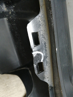 BA000204; Бампер задний; без паркт. (85022-JU14H) для Nissan X-Trail T31/БУ; Оригинал; Р1, Мелкий дефект; 