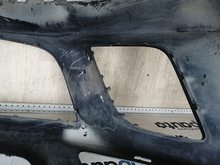 AA045729; Бампер передний; без паркт.; под омыват. (EH44-50031) для Mazda CX-7 I рест. (2009-2012)/БУ; Оригинал; Р1, Мелкий дефект; 